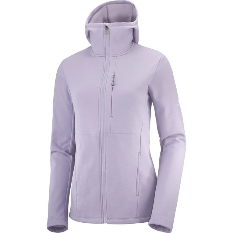 Lavender Salomon Essential Xwarm Women's Jackets | IE XA4708